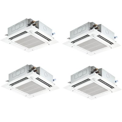 画像1: 新潟・長野・石川・富山・福井・山梨・業務用エアコン　三菱　てんかせ4方向（ファインパワーカセット）ワイヤレス　スリムER　同時フォー　PLZD-ERP280ELEF　280形（10馬力）　三相200V