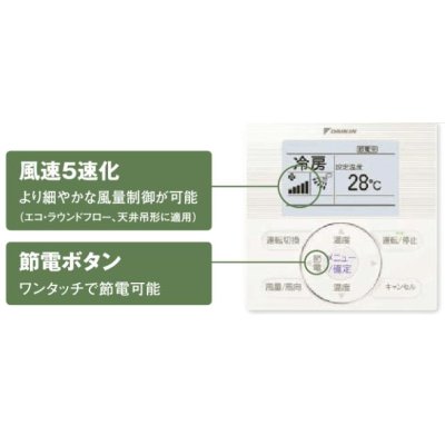 画像4: 新潟・長野・石川・富山・福井・山梨・業務用エアコン　ダイキン　てんうめダクト形　ペアタイプ　SZZM50CBT　50形（2馬力）　ECOZEAS80シリーズ　三相200V　