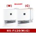 画像1: 暖房　加湿セラミックファンヒーター　HX-F120（C)(W)　【信越】 (1)