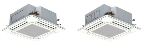 画像1: 新潟・長野・石川・富山・福井・山梨・業務用エアコン 日立 てんかせ4方向 ツイン RCI-AP80GHP2 80型(3馬力) 「省エネの達人・プレミアム」 三相200V (1)