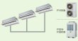 画像1: 新潟・長野・石川・富山・福井・山梨・業務用エアコン　東芝　2方向吹出し　同時トリプル　ワイヤードリモコン　省工ネneo　AWEC16056M　P160（6馬力）　スマートエコR　三相200V (1)